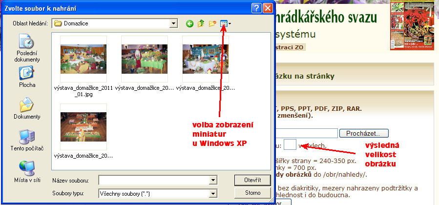 v�b�r obr�zku